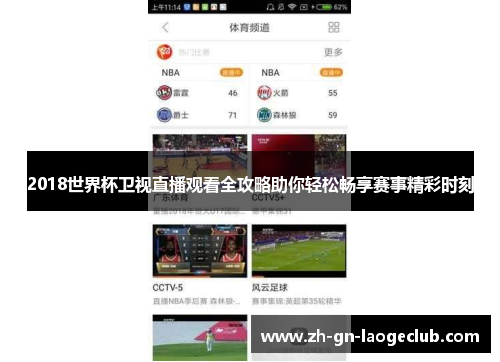 2018世界杯卫视直播观看全攻略助你轻松畅享赛事精彩时刻 2018世界杯卫视直播观看全攻略助你轻松畅享赛事精彩时刻