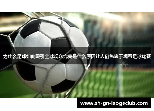为什么足球如此吸引全球观众究竟是什么原因让人们热衷于观看足球比赛 为什么足球如此吸引全球观众究竟是什么原因让人们热衷于观看足球比赛